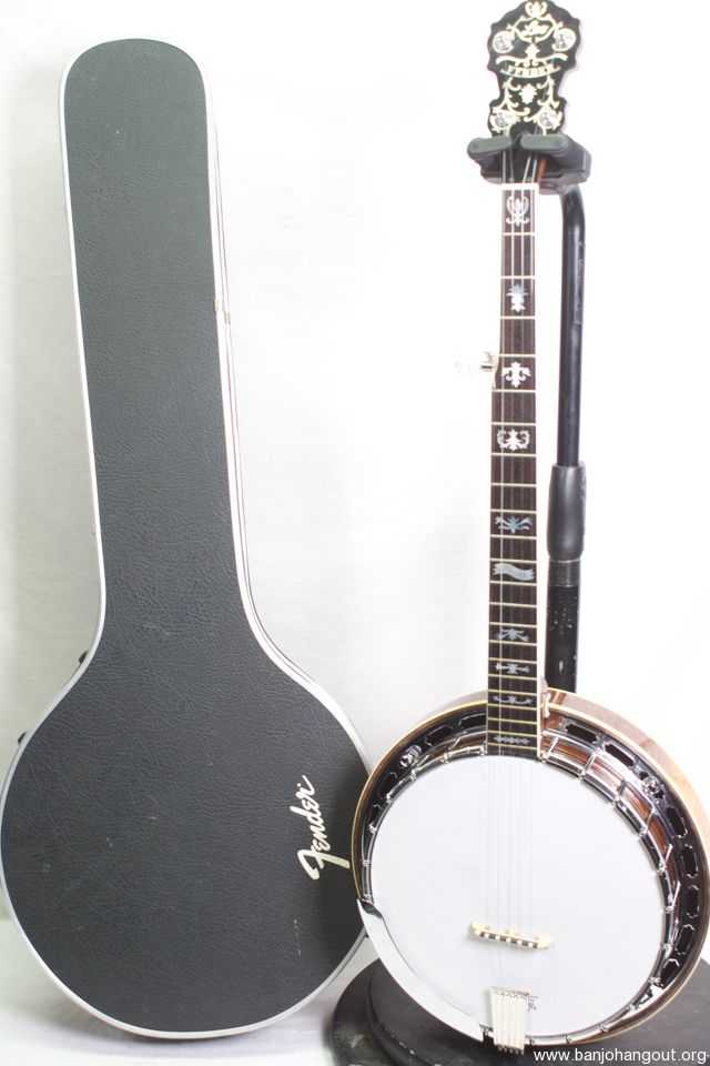 Vintage Fender Leo DELUXE 5 String Banjo w Original Case CLEAN Made in