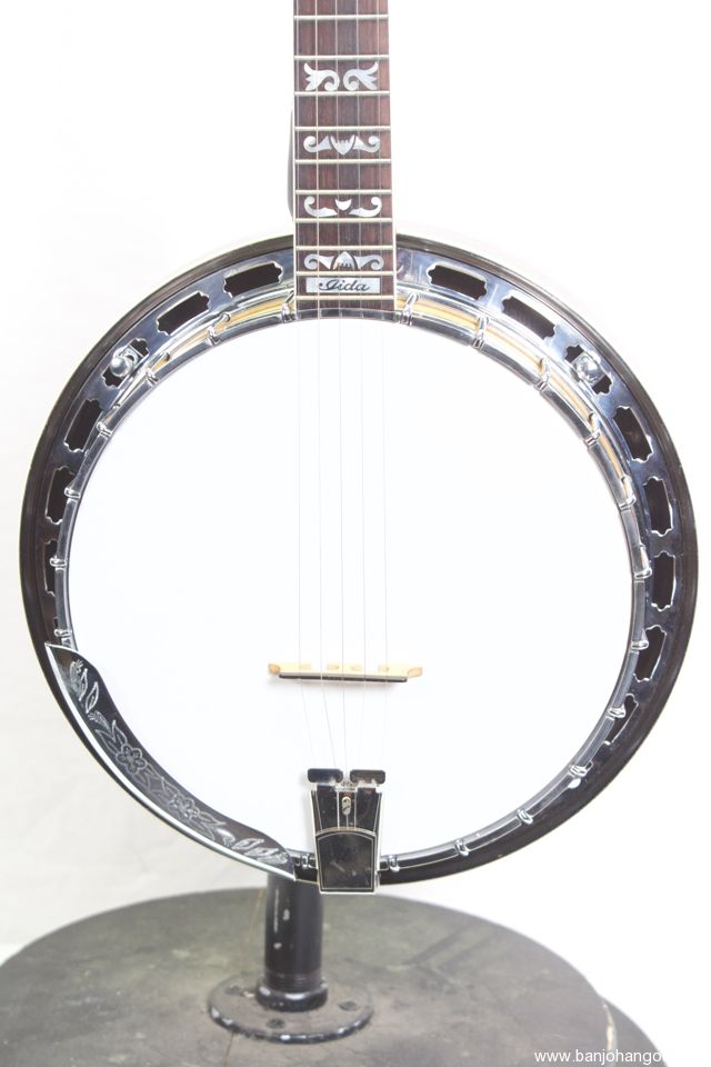 Vintage Iida MASTERCLONE 5 string Banjo Includes Hardshell Case