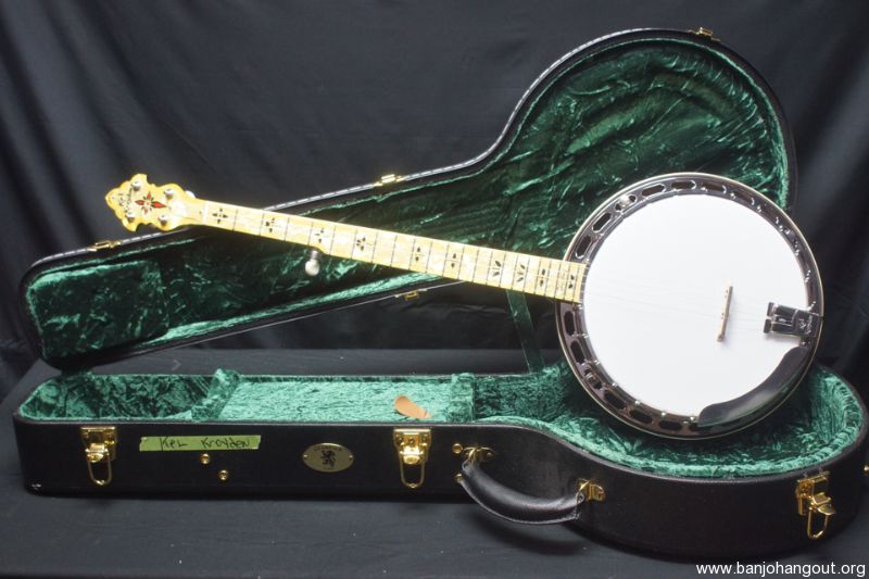 Kel kroydon casey henry 5 string pre war style banjo by robin smith