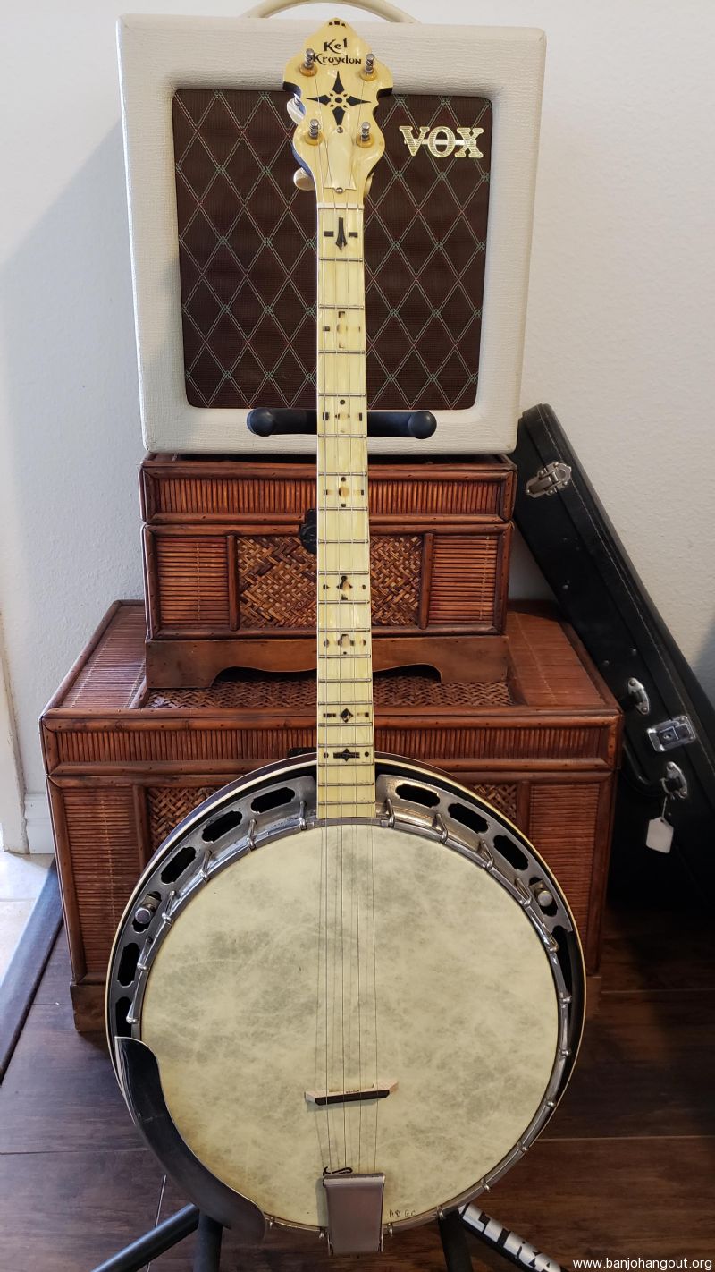 Kel Kroydon Pre War Tenor Banjo Used Banjo For Sale at