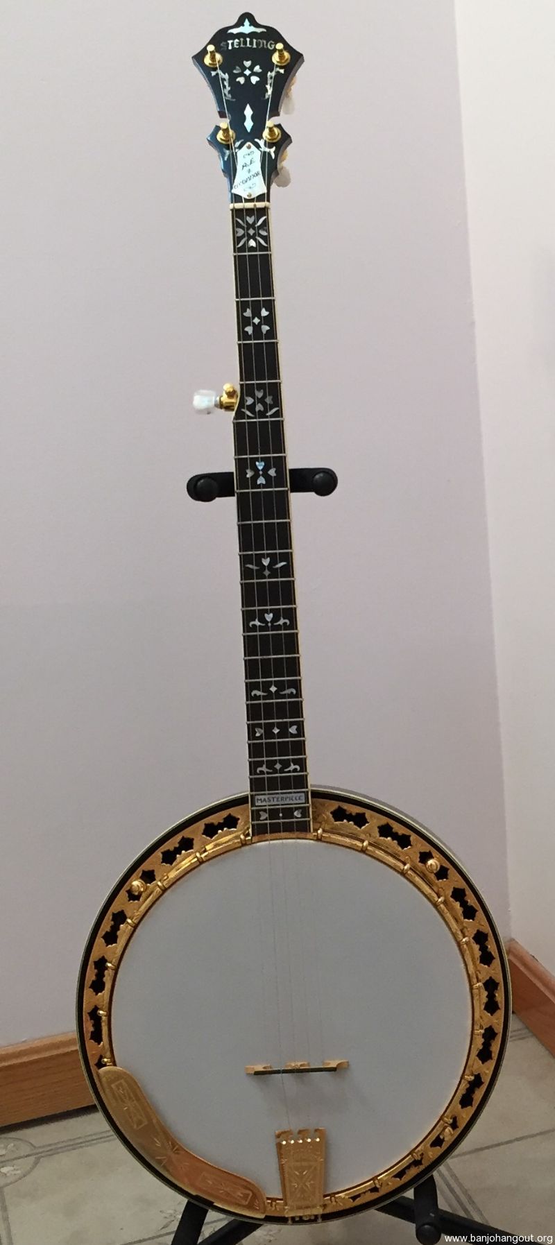 Stelling Masterpiece No. 31 Used Banjo For Sale at