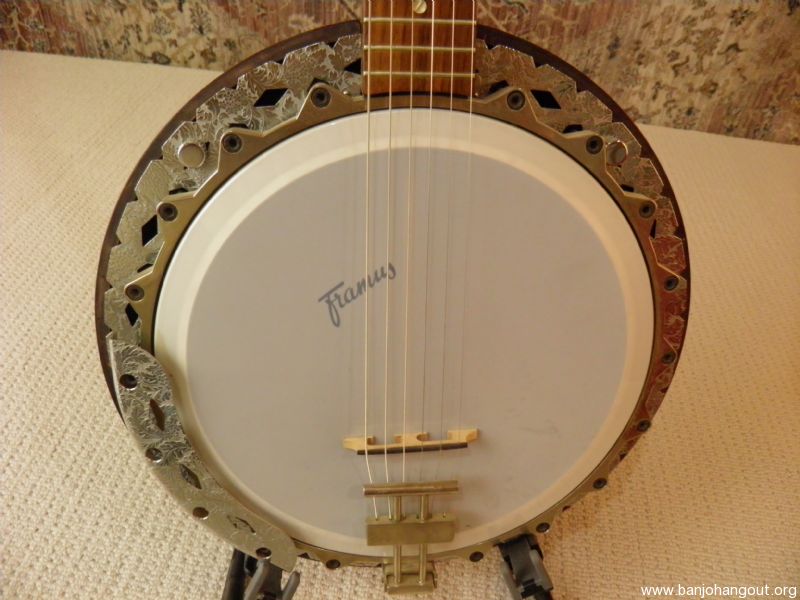 c. 1970 Framus Nashville Arch Top 6 String Guitar Banjo Used