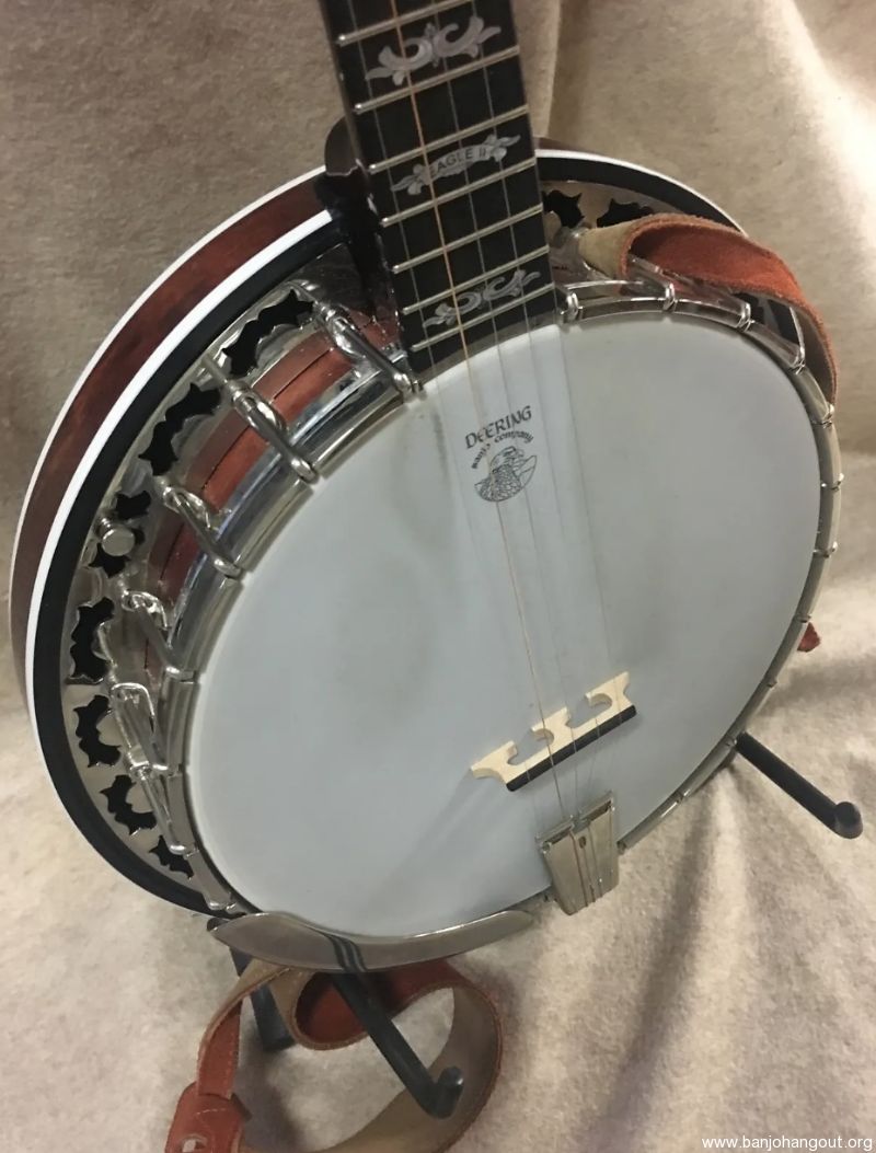Deering Eagle II Resonator Banjo Used Banjo For Sale at