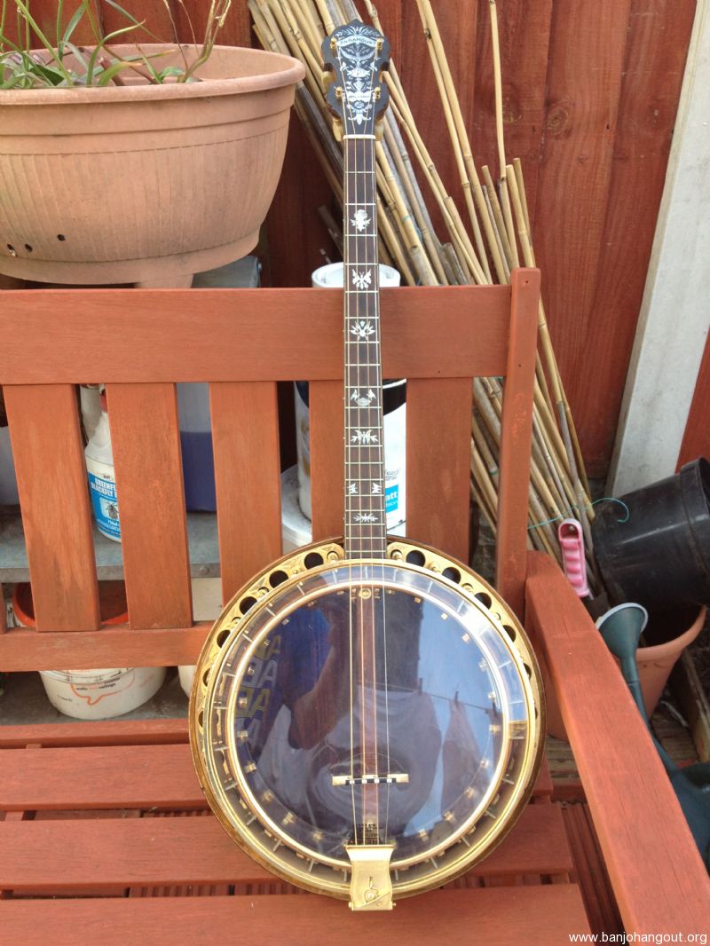 Paramount Style F Tenor Banjo Used Banjo For Sale at
