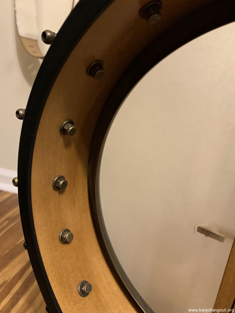 2019 Rickard w/ Dobson Tone Ring, 12" MAPLE Rim, OpenBack, 5string