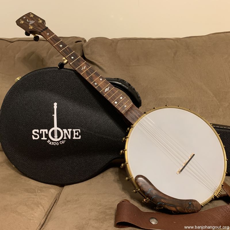 OpenBack Banjo "Short" Scale (A) by Stone Banjo of PA Custom