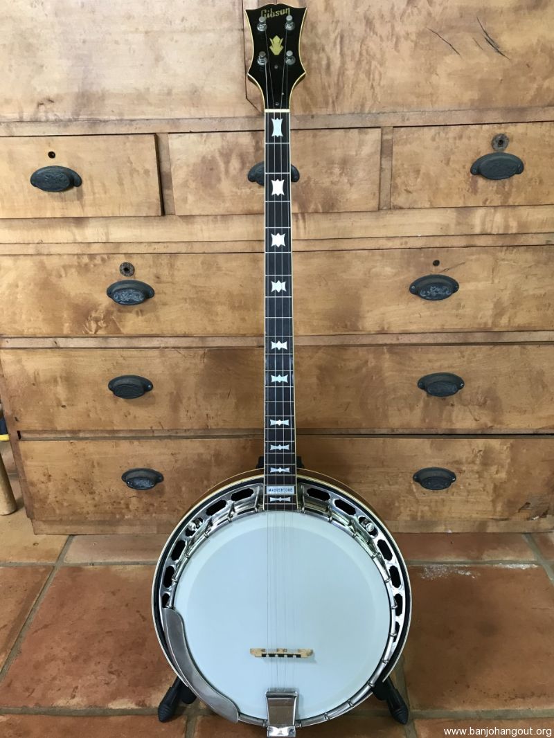 1955 Gibson PB 250 Plectrum Mastertone Bow Tie Banjo Used Banjo