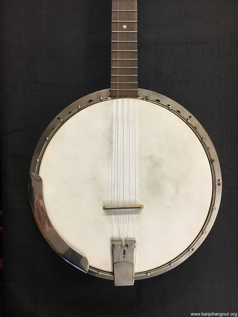 PreWar Banjo, likely Slingerland, W/ Grover Patent Presto tail Used