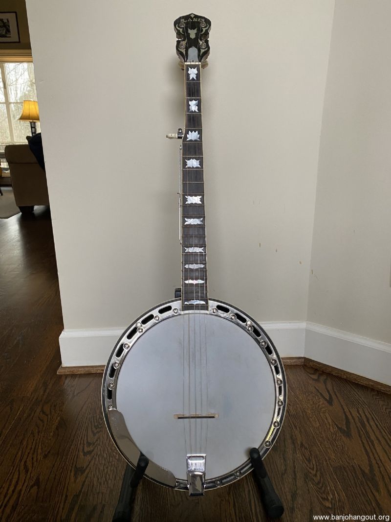 For Sale 1977 Lane Top Tension Banjo