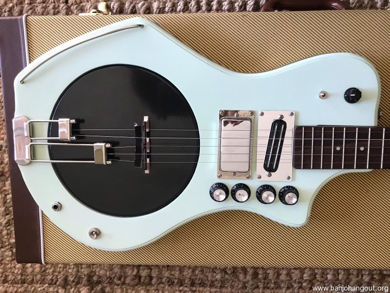 Custom Electric Banjo (Carver Banjos Bantronic Ultra) Used Banjo For Sale at