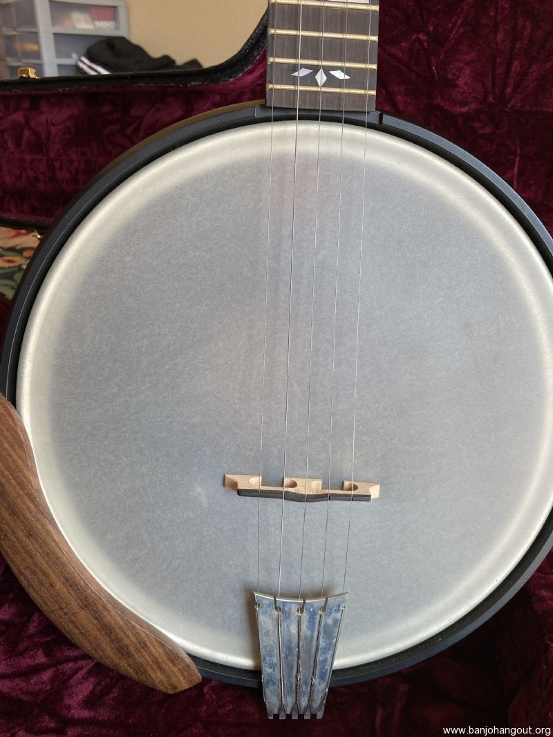 Nechville Moonshine Banjo with Diamond Blossom Inlay Used Banjo For