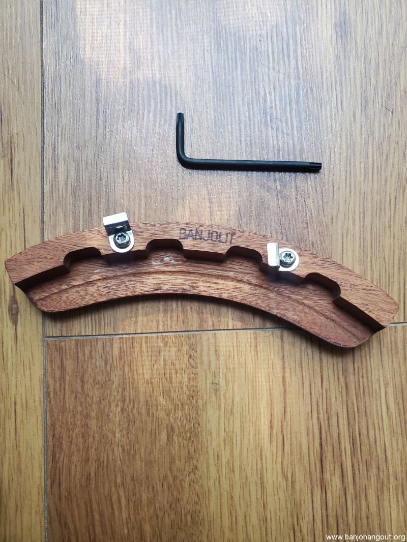 SOLD Dr. Arm Mahogany Armrest Banjo Hangout