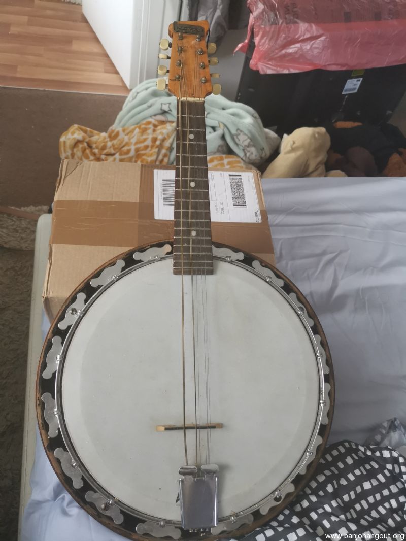 Melody Major Banjolin 1920s British Used Banjo For Sale at