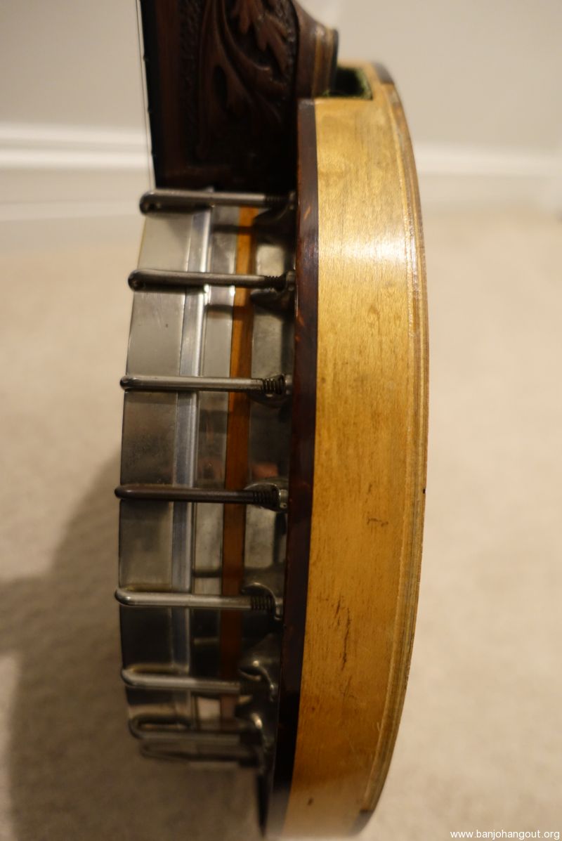 Vega Tubaphone resonator banjo with Lyon & Healy Mystic banjo neck