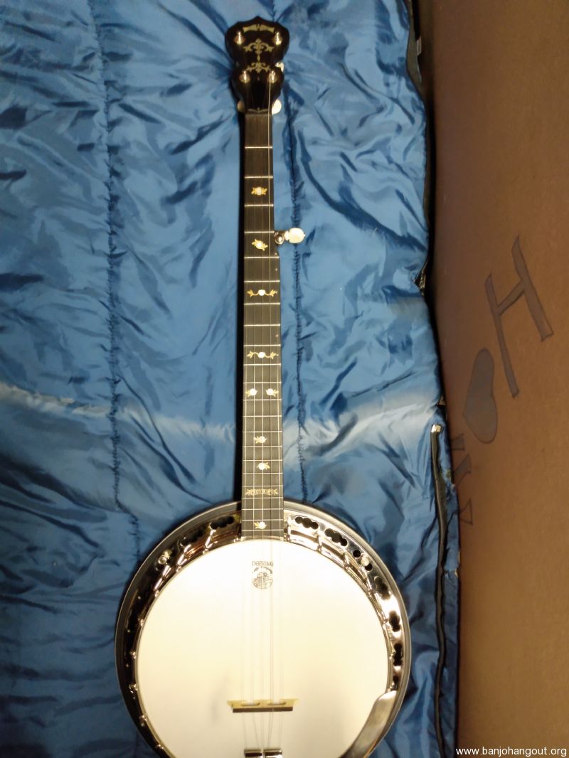 Lefty Deering Sierra Banjo Used Banjo For Sale at