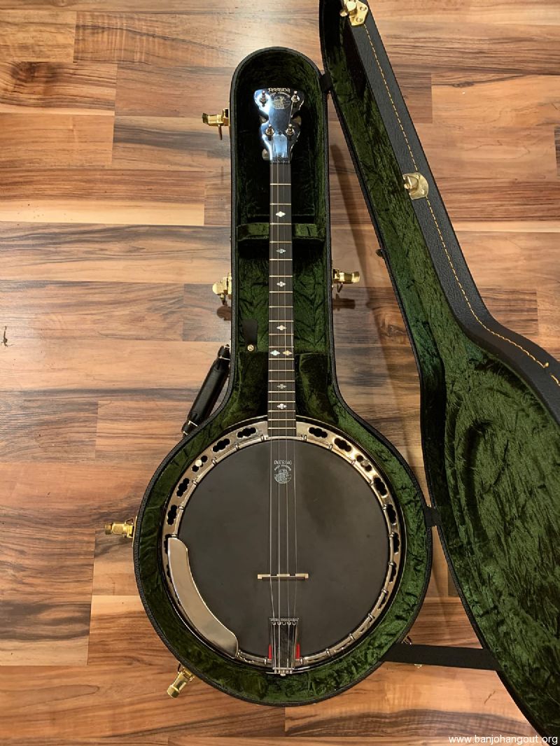 Deering Deluxe 19Fret Professional Tenor Banjo Used Banjo For Sale