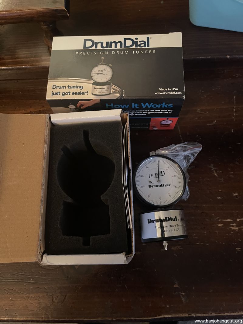 SOLD Drum Dial Banjo Hangout