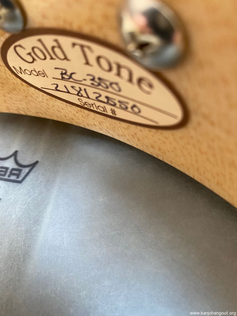 Gold Tone BC350 Used Banjo For Sale at