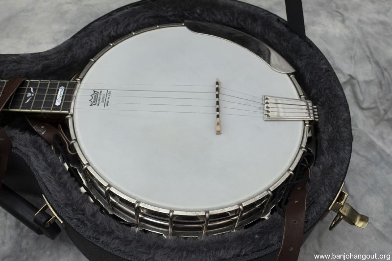Left Handed Prucha Legend Used Banjo For Sale from Banjo Vault