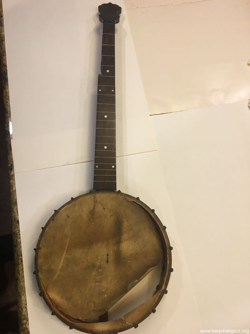 S.S. STEWART Banjo ( S.S. STEWART and 2nd GRADE )on rim, c.1880 Used