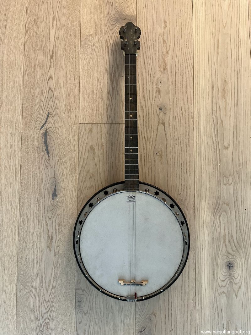 Banner Blue Tenor Banjo Used Banjo For Sale at