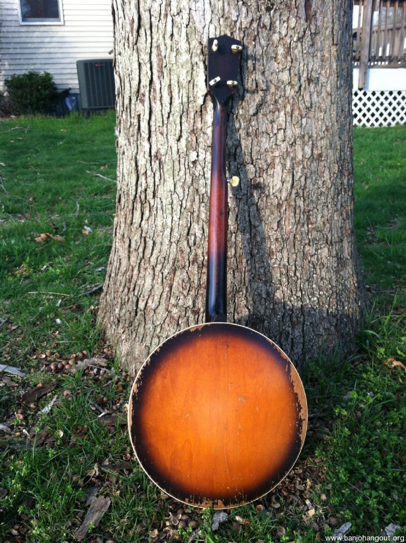 Kalamazoo PreWar Gibson banjo VIDEO included Used Banjo For Sale at