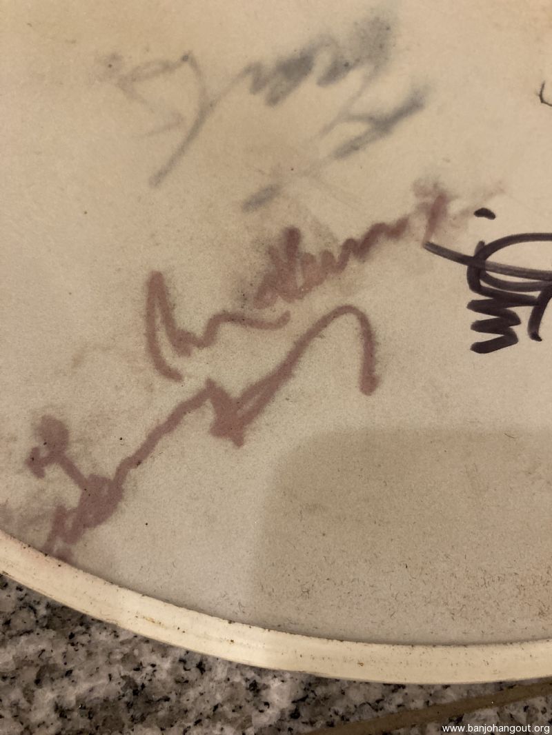 Signed by 10 Greats Pete Seeger Roy Clark Earl Scruggs More