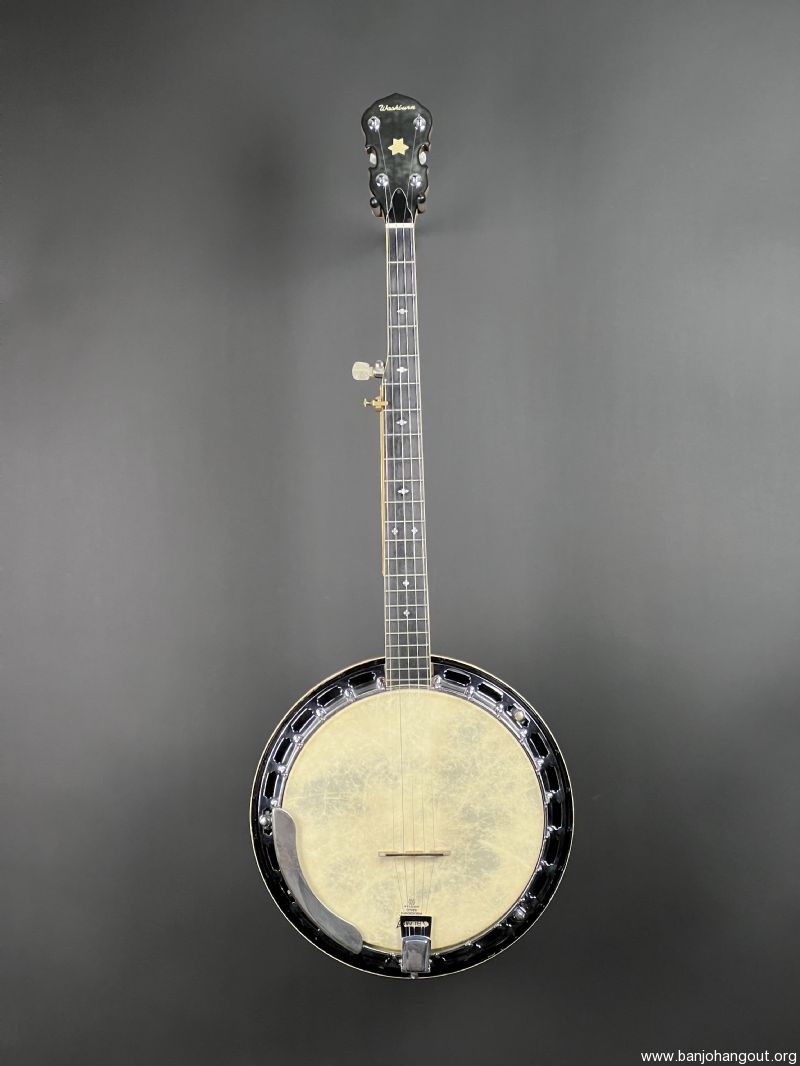 Washburn 5String Banjo with Resonator Used Banjo For Sale from Banjo