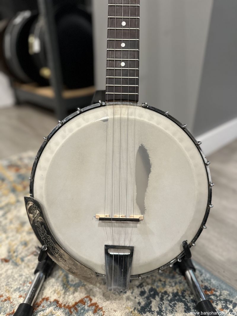Ode long neck banjo banjo hangout