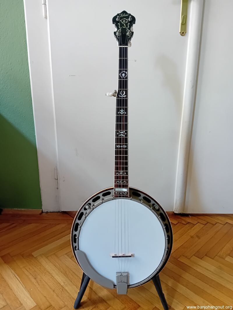 TOKAI　1200R Tokai T-1200R-W / Gold Star GF-100 W - Used Banjo For Sale at