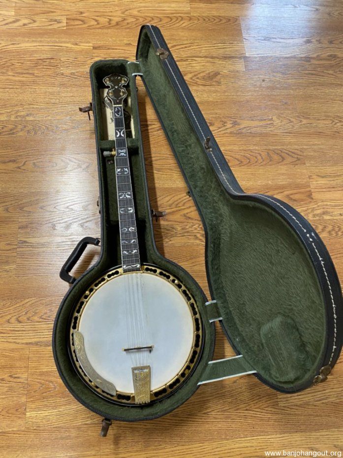 1980 Ode Style D Banjo Original Used Banjo For Sale at