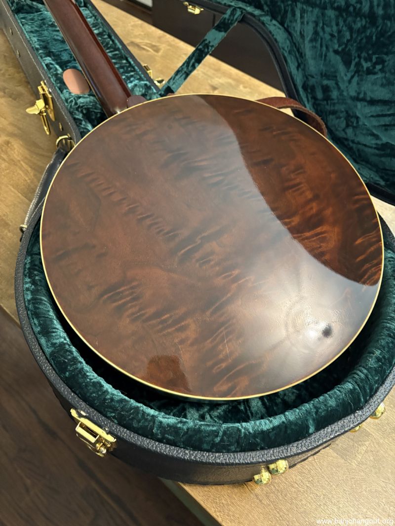Neck Less Rim For Sale - Clancy Mullins banjo with Ceres tone ring