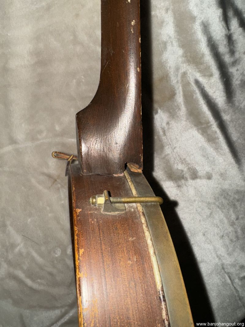old-mail-order-fretless-banjo-project-banjo-used-banjo-for-sale-at