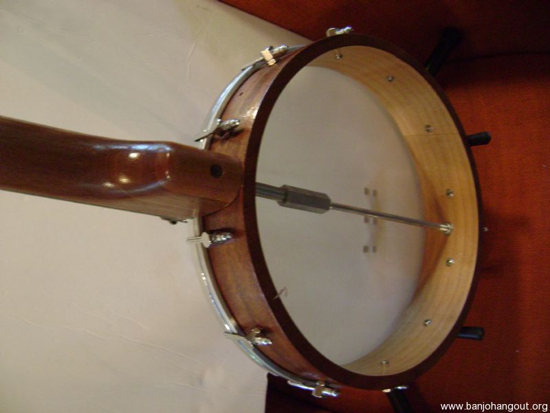 "SOLD" New Custom Made Entry Level 5 String Open Back Banjo Used Banjo For Sale at