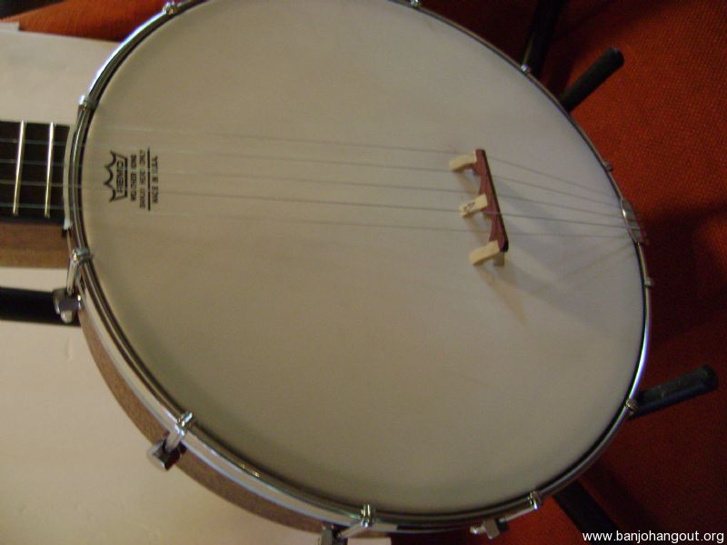 "SOLD" New Custom Made Entry Level 5 String Open Back Banjo Used Banjo For Sale at