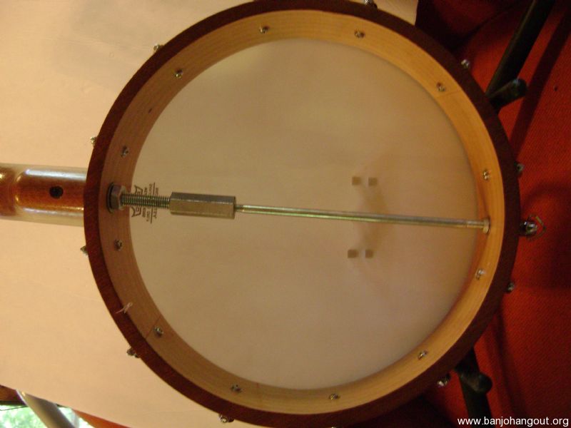 "SOLD" New Custom Made Entry Level 5 String Open Back Banjo Used Banjo For Sale at