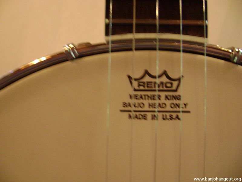 "SOLD" New Custom Made Entry Level 5 String Open Back Banjo Used Banjo For Sale at