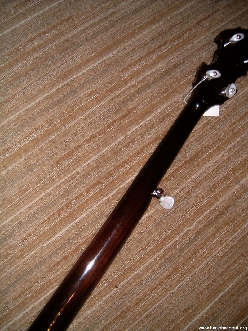 **Sold pending payment** CLANCY MULLINS WALNUT CUSTOM MADE 5 STRING RESONATOR BANJO AND CASE