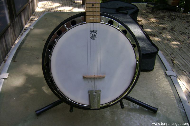 **SALE PENDING**Deering Goodtime 11 5 String Left Hand Resonator Banjo