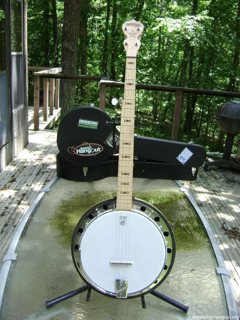**SALE PENDIN**DEERING GOODTIME 11 TONE RING 5 STRING RESONATOR BANJO