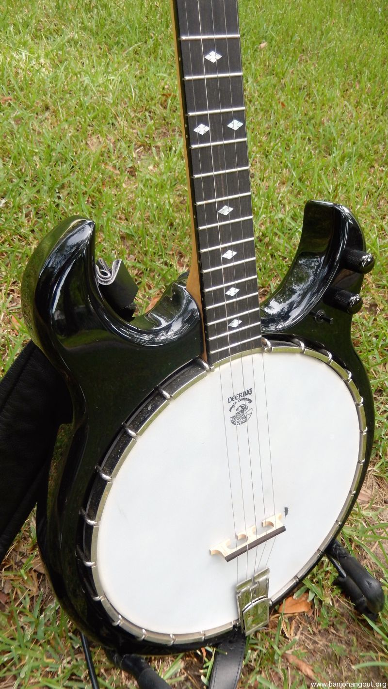 Deering Crossfire Electric Banjo Used Banjo For Sale At