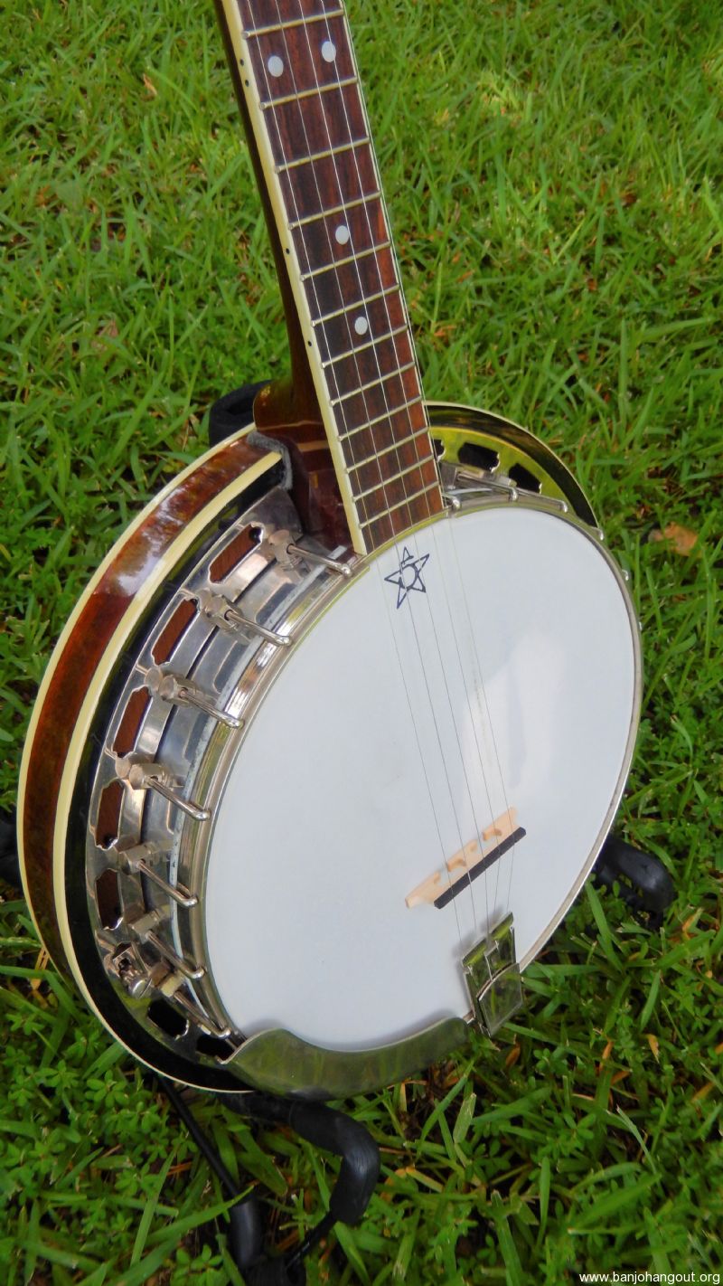 (SOLD) Saga SS3 Deluxe 5String Resonator Banjo Used Banjo For Sale