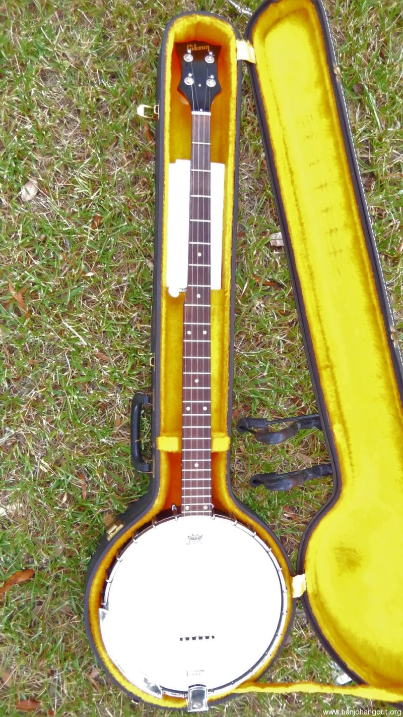 (SOLD) Gibson RB175 Longneck 5string Banjo Used Banjo For Sale at