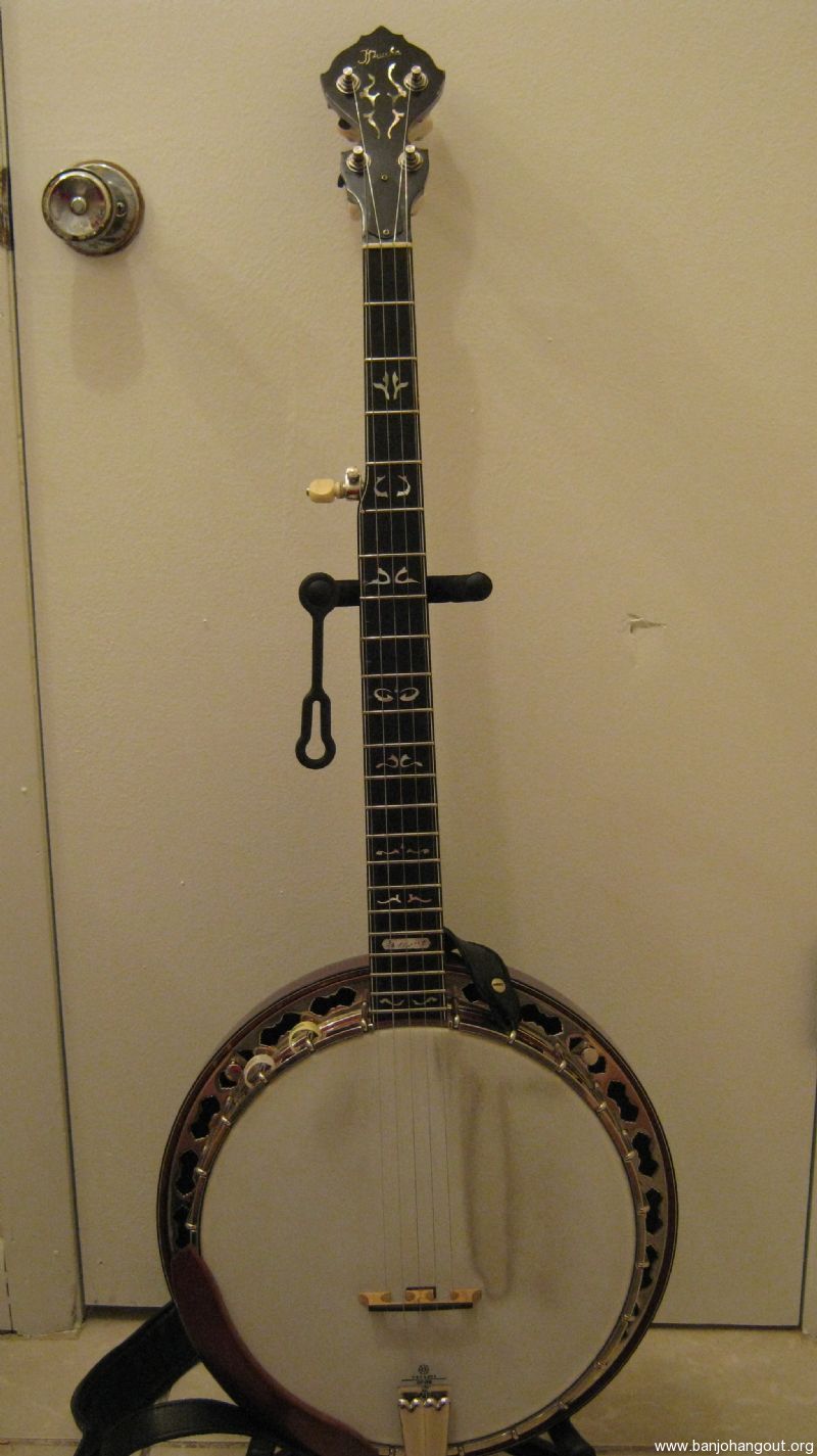 Prucha Diamond Point 5String Banjo Used Banjo For Sale at
