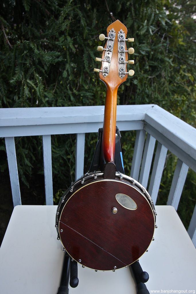 GIBSON TRAPDOOR MANDOLIN BANJO 1925 Used Banjo For Sale at