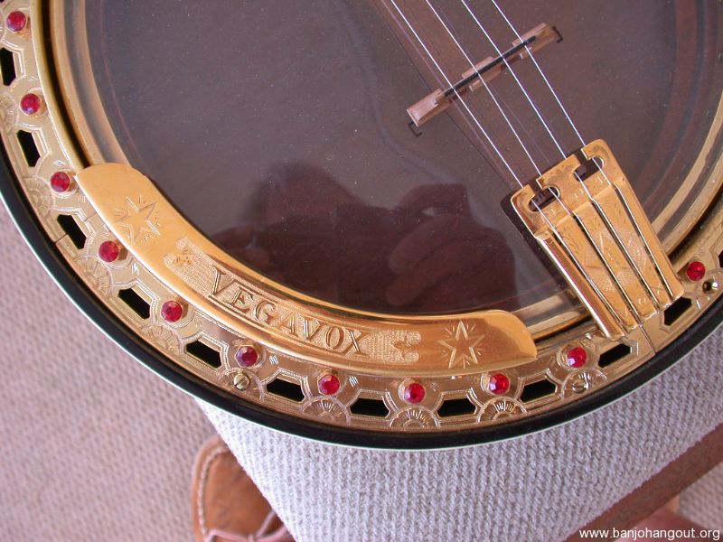 VEGAVOX DELUXE VINTAGE PLECTRUM BANJO RENEE KARNES RESTORATION BEAUTY