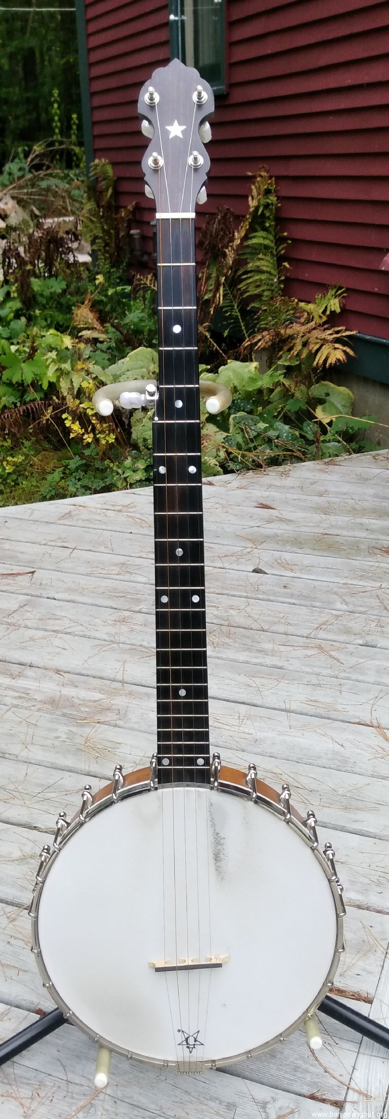 Bart Reiter Standard Model Open Back Banjo FS Used Banjo For Sale at