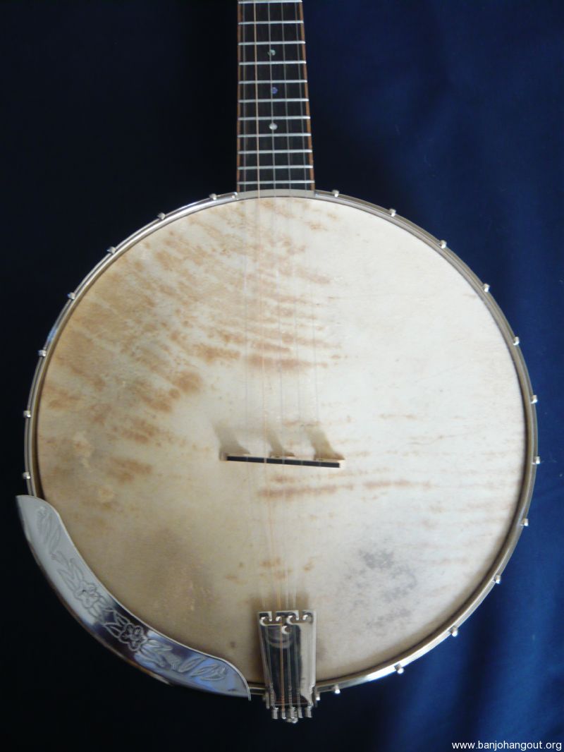 Handmade 12” 25.5” Scale Walnut Open Back Banjo (UK based) Used Banjo For Sale at