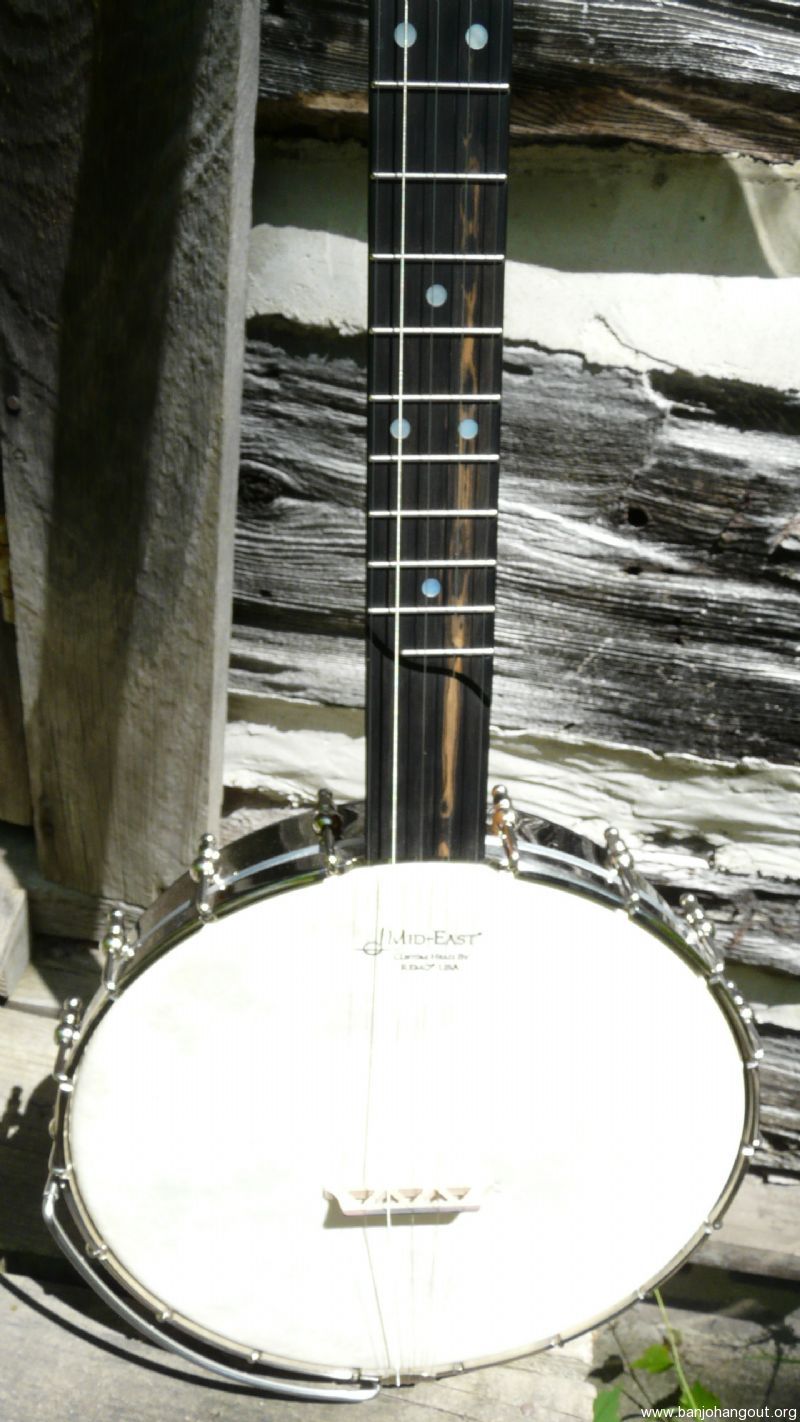 "Rickard Banjos" 12" Spunover Dobson Banjo Used Banjo For Sale at
