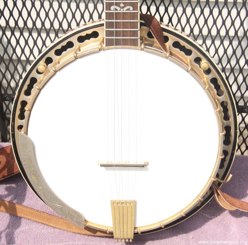 Ode/Baldwin banjo pot with aftermarket neck Used Banjo For Sale at